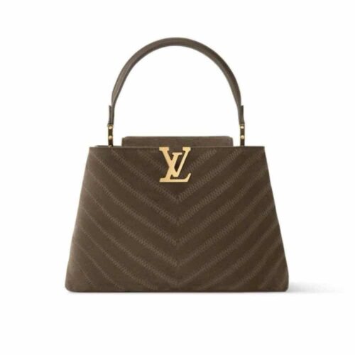 Louis Vuitton Capucines BB Bag Dark Brown 27Cm