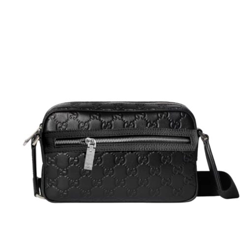 Gucci Gg Emblem Small Crossbody Bag Black 27Cm 850242 Aafom 1053