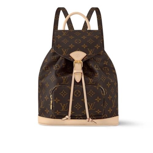 Louis Vuitton Montsouris PM Backpack Brown 30Cm M11198