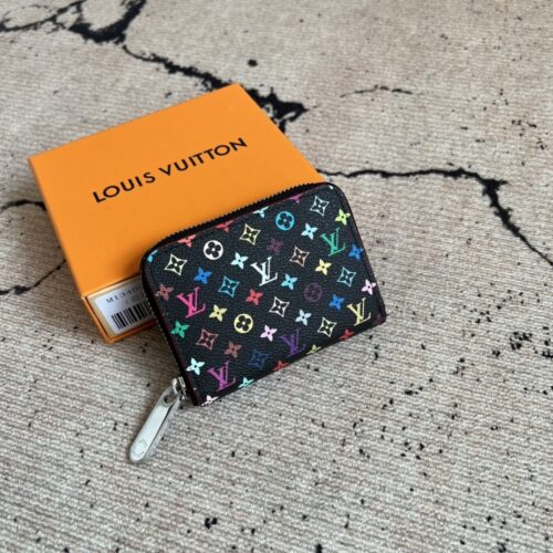 Alternative view of Louis Vuitton X Murakami Zippy Coin Purse Black 11Cm M13409