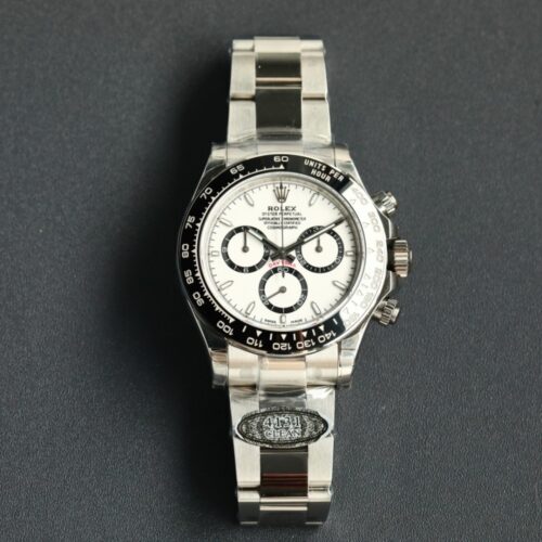 Alternative view of Rolex Cosmograph Daytona Silver White 40mm 126500ln 0001