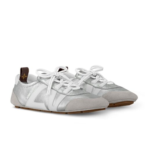 Louis Vuitton Lv Sneakerina Silver 1Ahojd