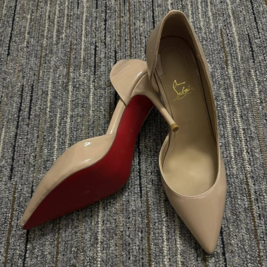 Alternative view of Christian Louboutin Iriza 100 Beige 3130524Pk1A