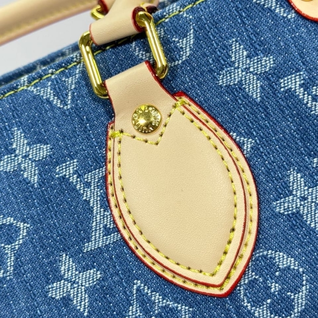 Louis Vuitton Onthego PM Denim Blue 25Cm M14633 - Image 5