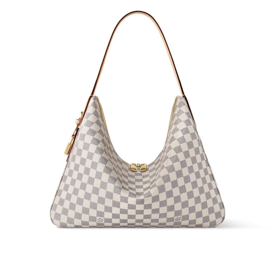 Louis Vuitton Slouchy MM Damier Azur 29Cm N00126