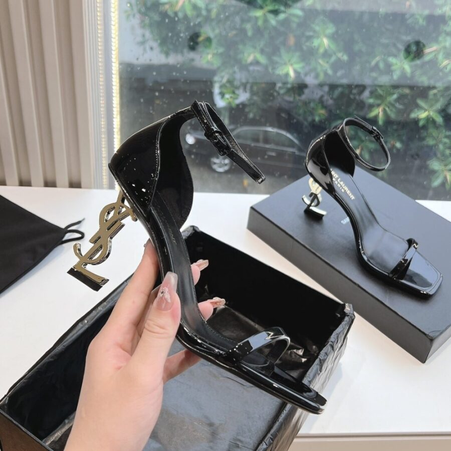 Alternative view of Saint Laurent Opyum Sandals In Black 5576620Npkk1000