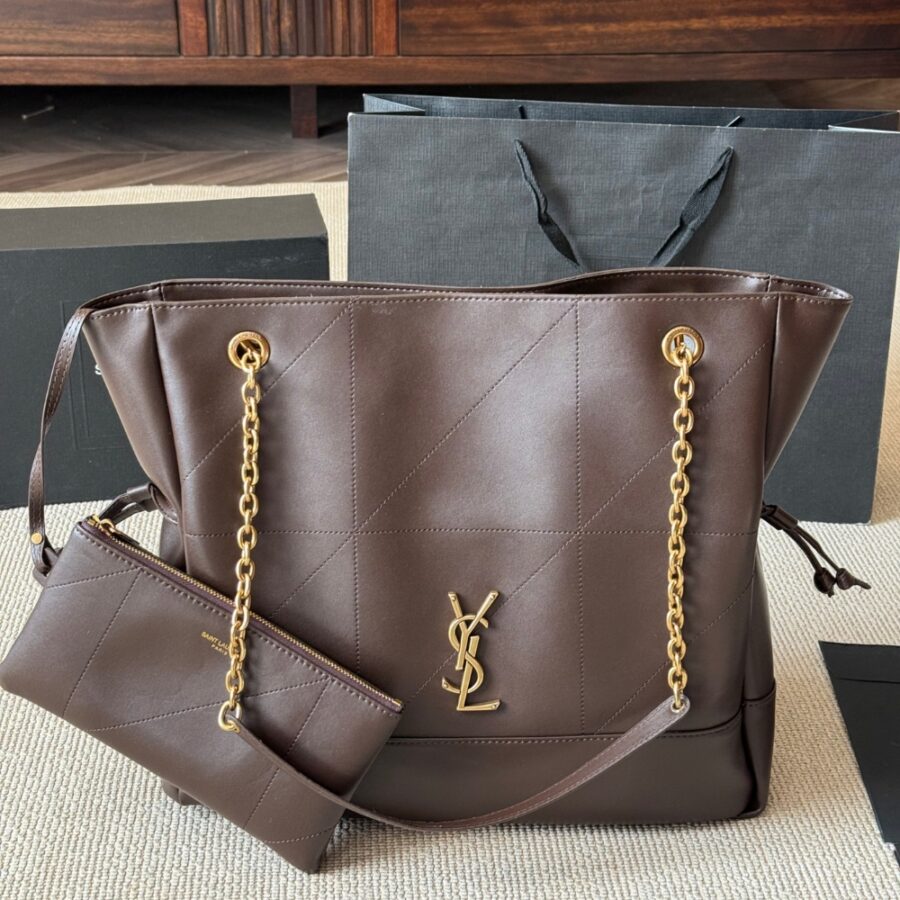 Alternative view of Saint Laurent Small Jamie Shopping Brown 28Cm