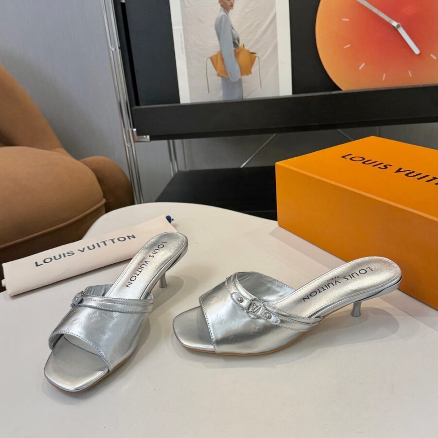 Alternative view of Louis Vuitton 6Am Mule Silver 1Aivt3