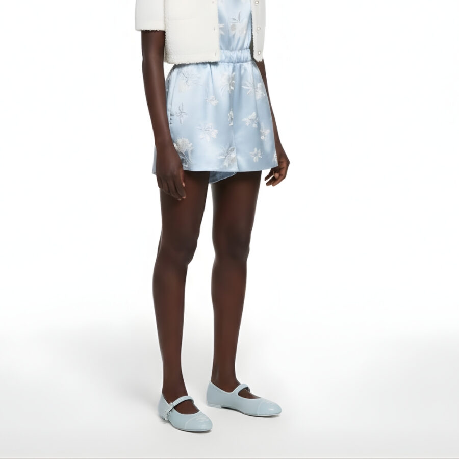 Alternative view of Chanel Mary Jane Ballet Flat Light Blue