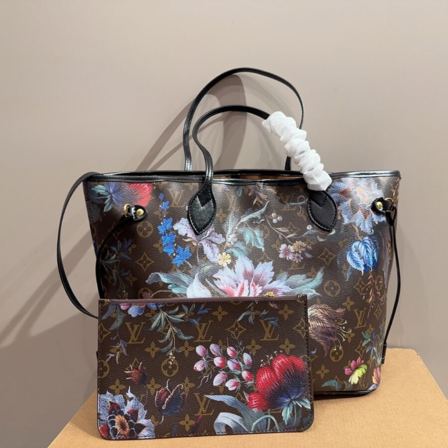 Alternative view of Louis Vuitton Neverfull MM Tote Bag Monogram Canvas Ebene 31cm M28918