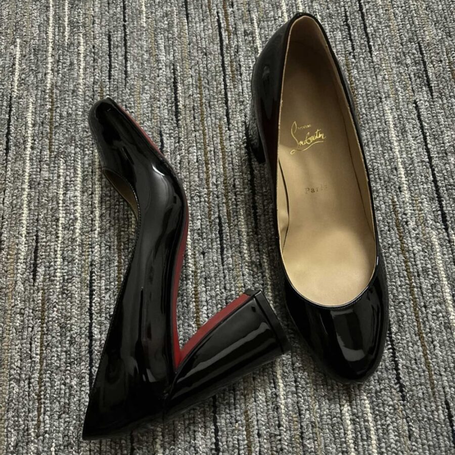Alternative view of Christian Louboutin Miss Sab Pumps Patent Leather Black 3210568BK01