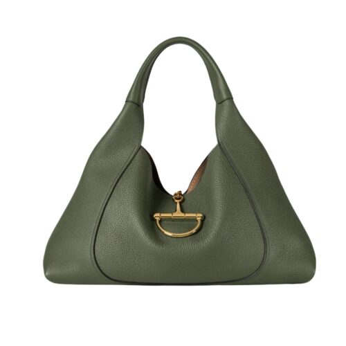 Gucci Softbit Maxi Shoulder Bag Green 46Cm 837466 AAEAO 3332