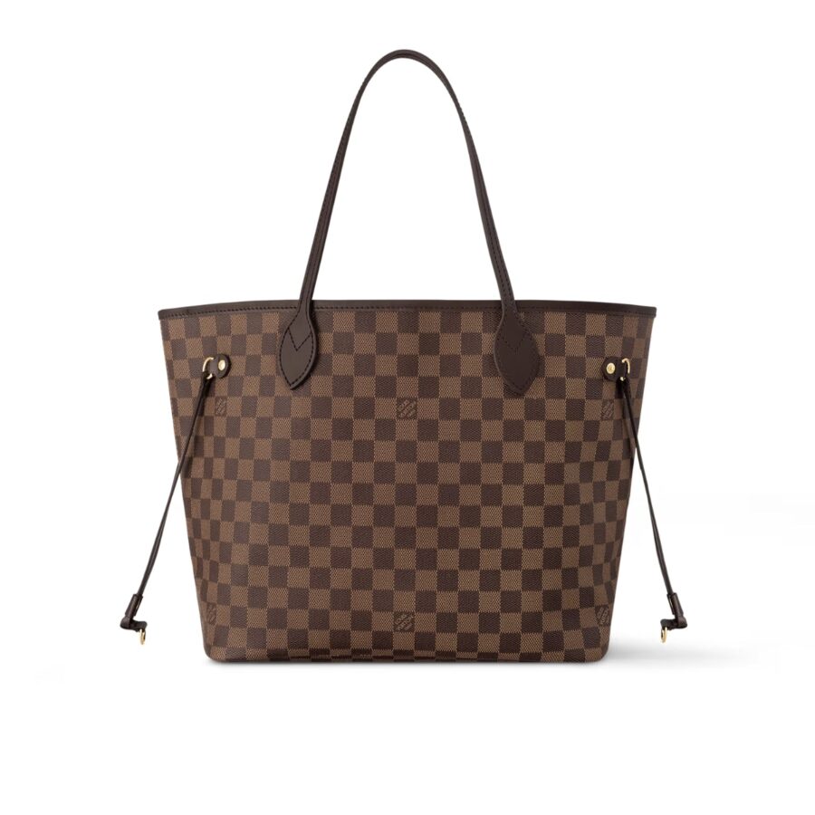 Louis Vuitton Neverfull MM Damier Ebene Cerise Red 31Cm N40599