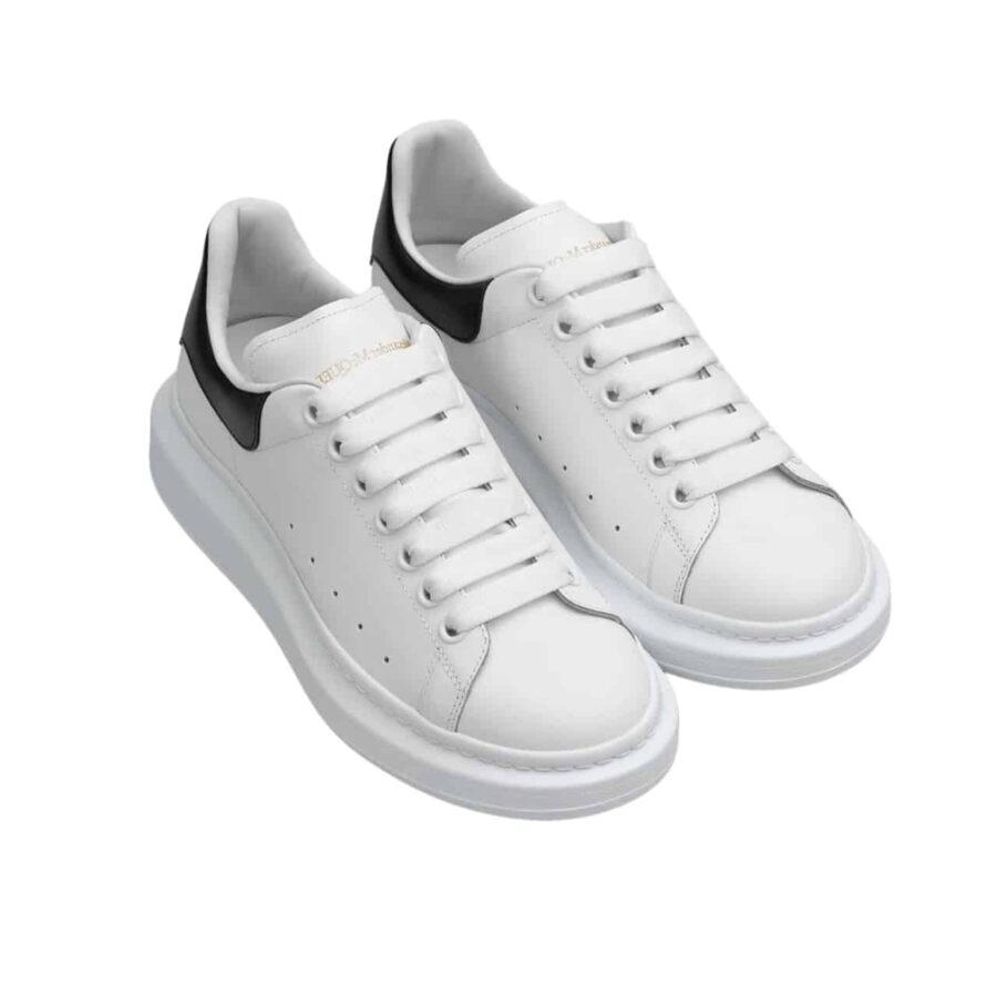Alexander Mcqueen Oversized White And Black Sneakers 553680Whgp59061