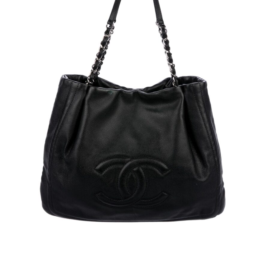 Chanel Timeless Chain Tote Black