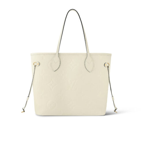 Louis Vuitton Neverfull MM Crème Beige 31Cm M46676