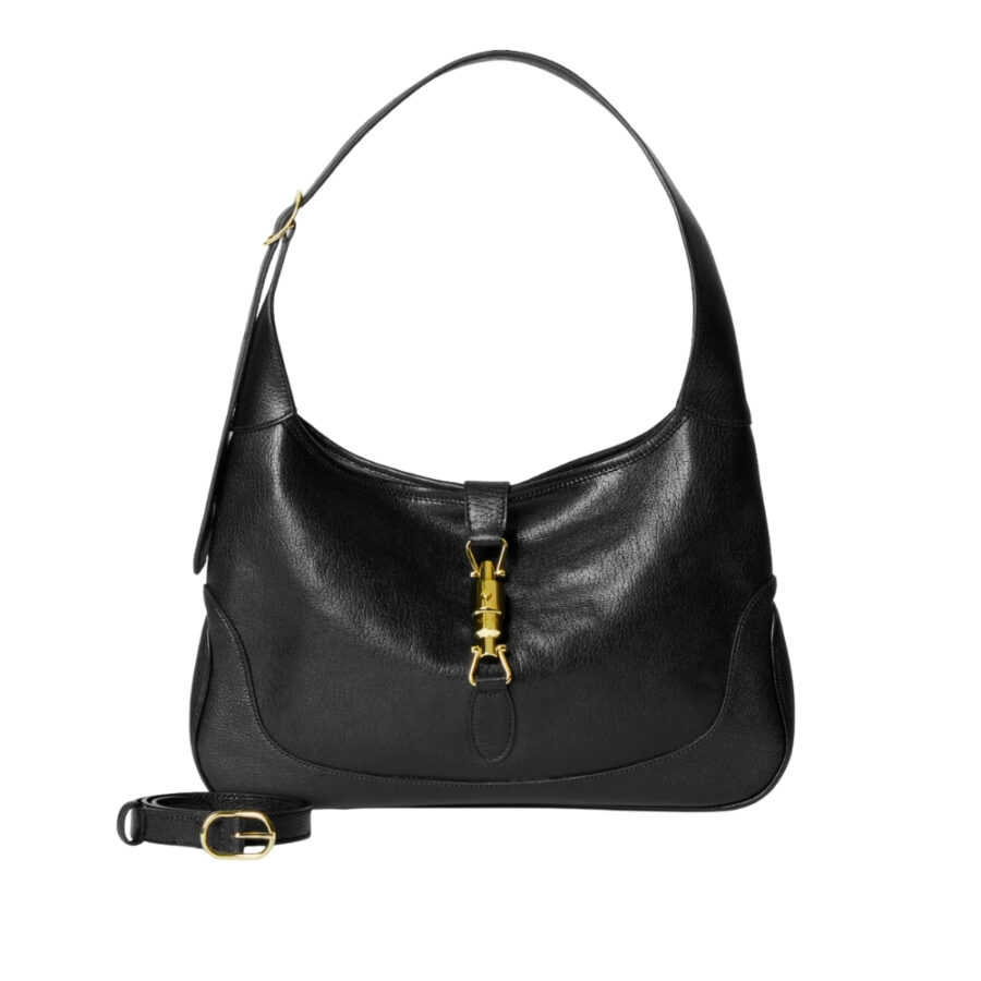 Gucci Jackie 1961 Medium Shoulder Bag Black 31Cm 863136 AAGDJ 1000