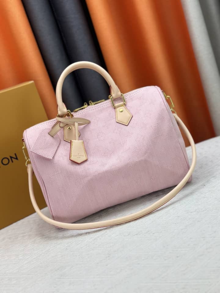Alternative view of Louis Vuitton Speedy Soft 30 Washed Pink 30Cm
