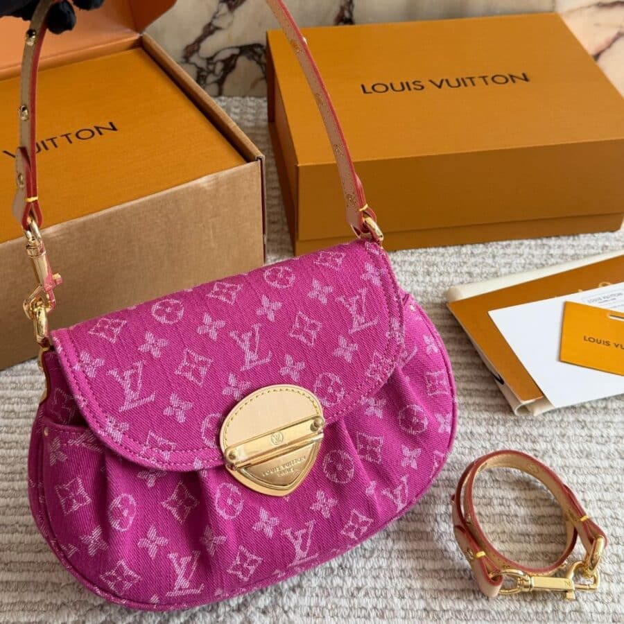 Alternative view of Louis Vuitton Sunset Fuchsia Denim 23Cm M28291