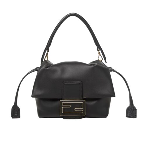 Fendi Mamma Baguette Small Black 18Cm 8Bs105Abvef0Kur