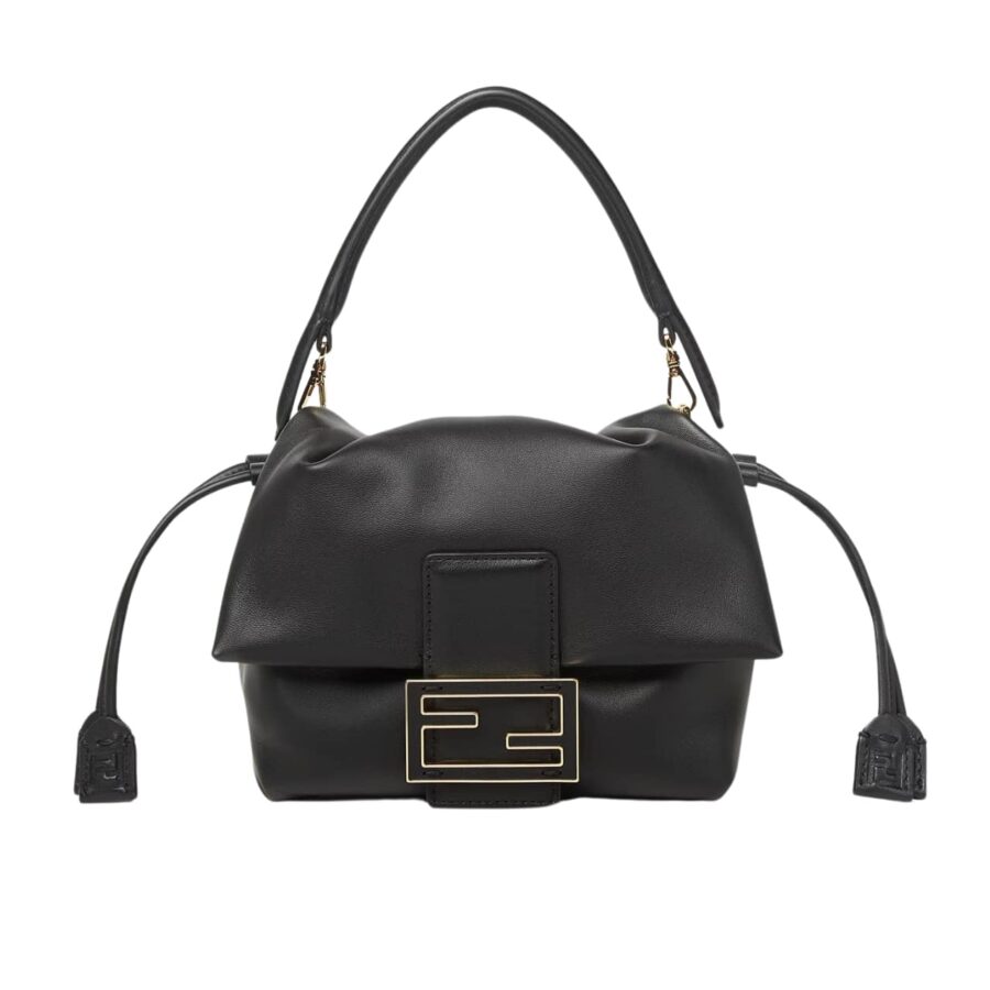 Fendi Mamma Baguette Small Black 18Cm 8Bs105Abvef0Kur