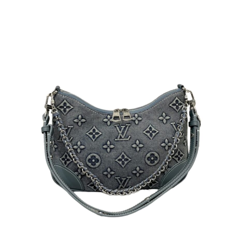 Louis Vuitton Boulogne PM Denim Blue 26Cm