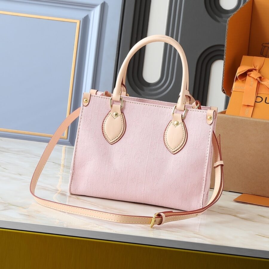 Alternative view of Louis Vuitton Onthego PM Denim Pink 25Cm