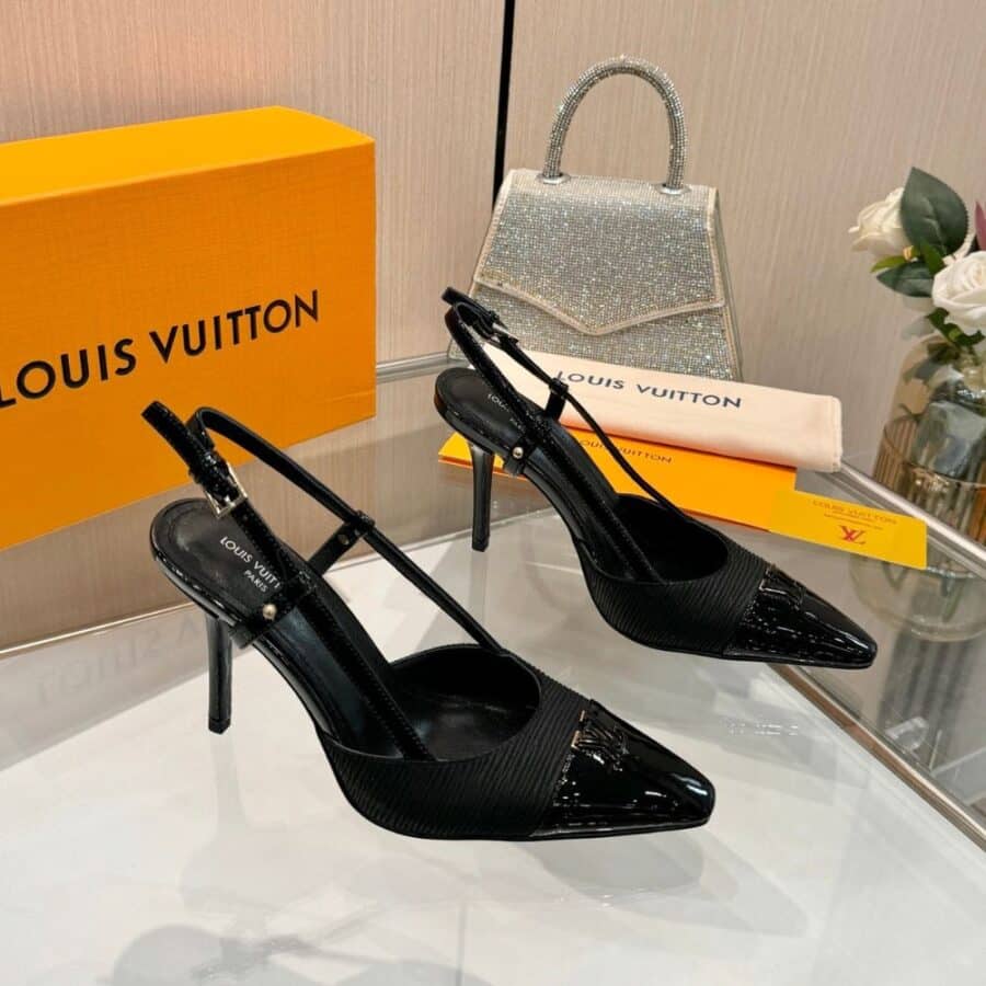 Alternative view of Louis Vuitton City Slingback Pump Black 1AITFI