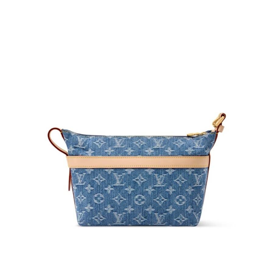 Louis Vuitton Cruiser Toiletry Bag Blue Denim 22Cm M27945
