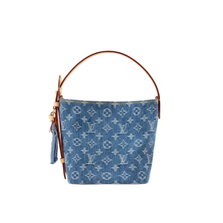 Louis Vuitton All In BB Blue Denim 18cm M28107