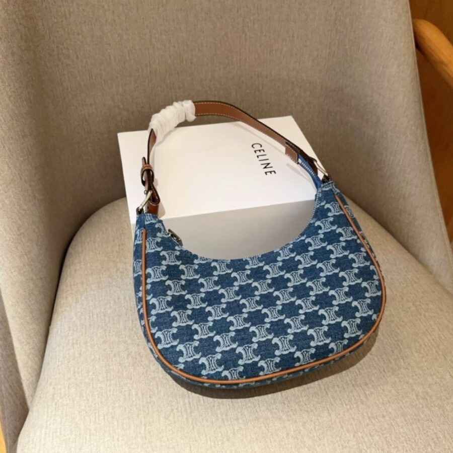 Alternative view of Celine Denim Triomphe Ava Denim 22Cm