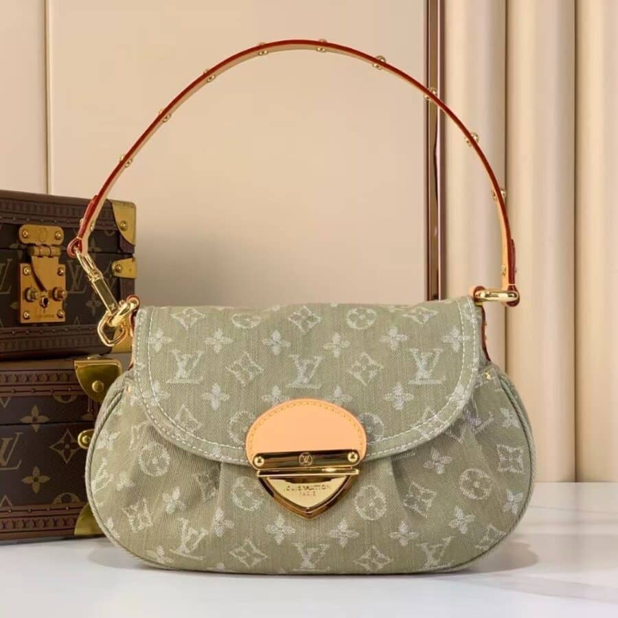 Alternative view of Louis Vuitton Sunset Khaki Denim 27cm M27210