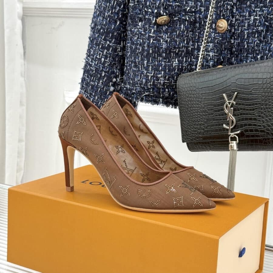 Alternative view of Louis Vuitton Gala Pump Brown 1AIFJD