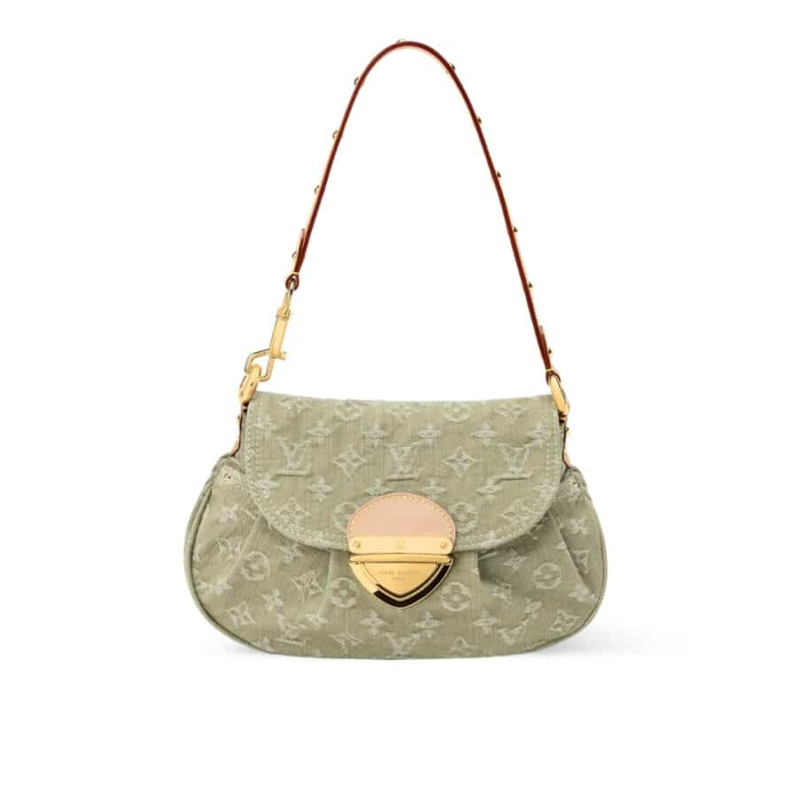 Louis Vuitton Sunset Khaki Denim 27cm M27210
