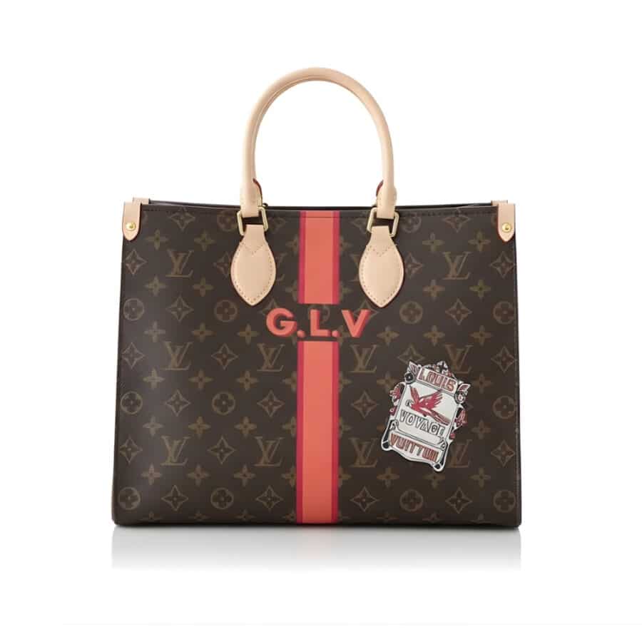 Louis Vuitton On The Go MM Mon Monogram Brown 35Cm P01898