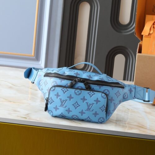 Alternative view of Louis Vuitton Rush Bumbag Blue 30Cm
